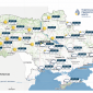 Карта погоды в Украине 28 сентября