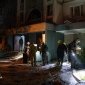 Спасатели тушат пожар в Киеве 28 сентября