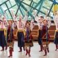 Танцевальная группа из Украины на сцене
